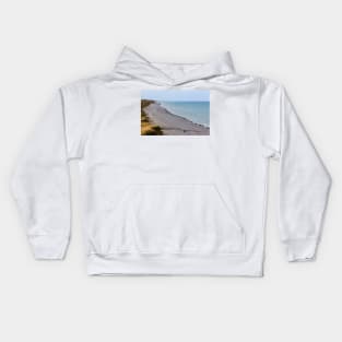 Weybourne Beach and Cliffs Kids Hoodie